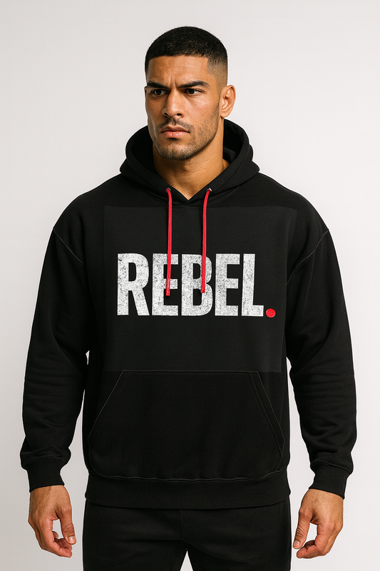 Half Raglan Sweatshirt Hoodie – REBEL Edition