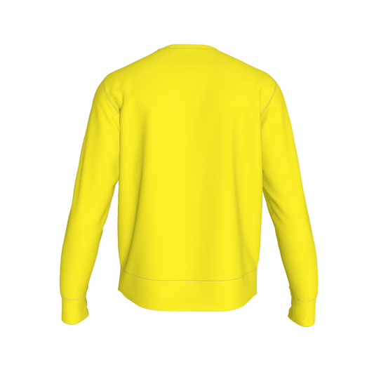 Sweatshirt Yellow - Tailored Crewneck Sweatshirt