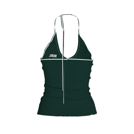 Knit Haltertop in Lightweight Organic Cotton