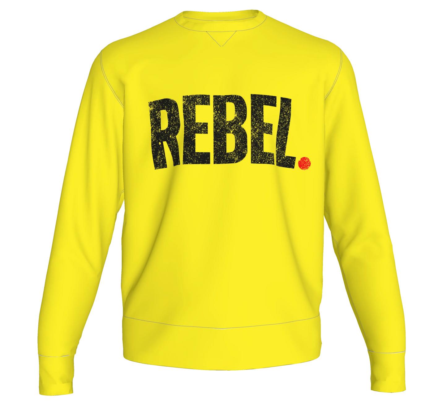 YELLOW!!!! Organic Cotton Crew Neck Sweatshirt — Made to Order