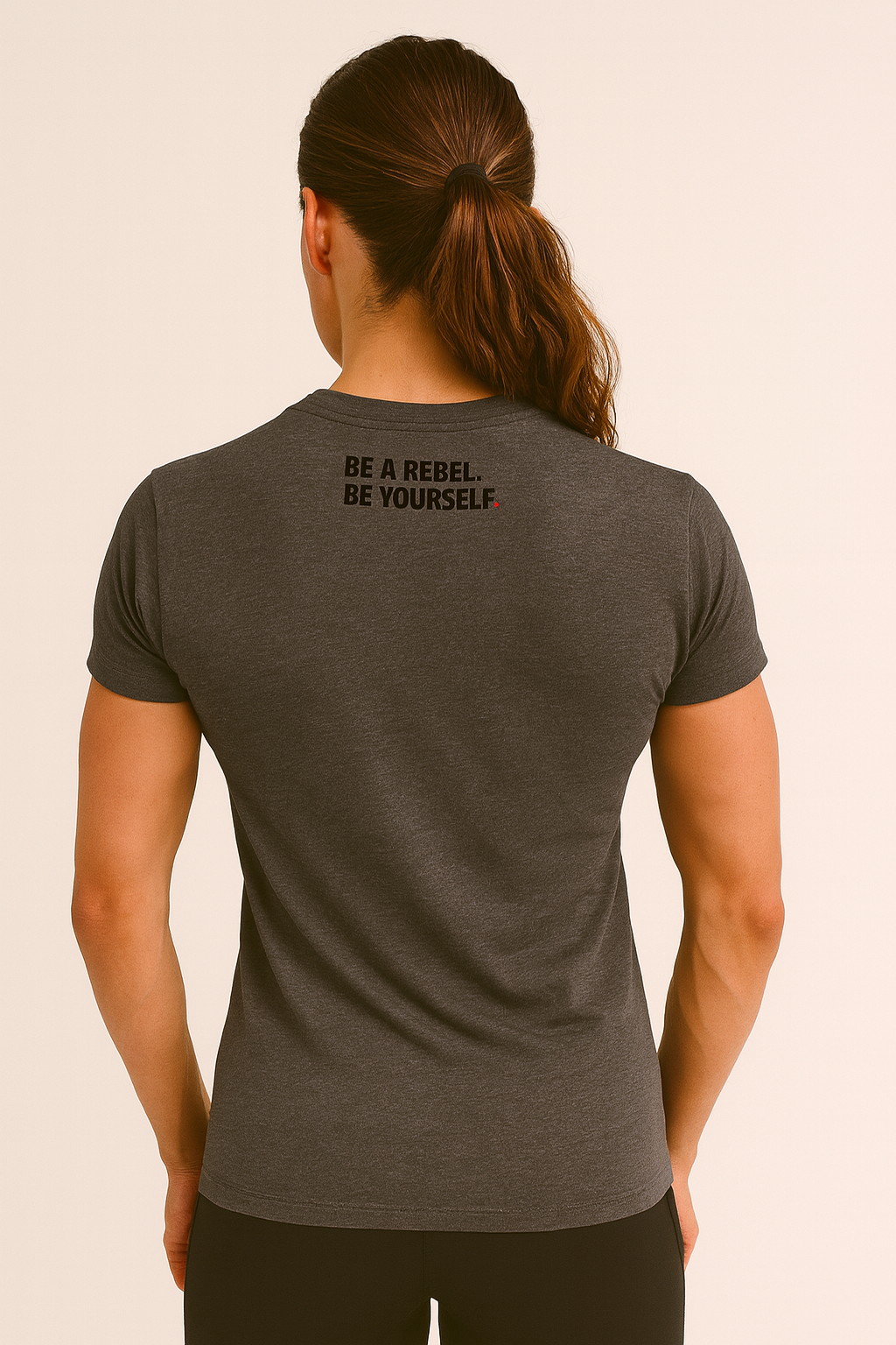 REBEL Baby T-shirt in Lightweight Stretch Cotton Jersey