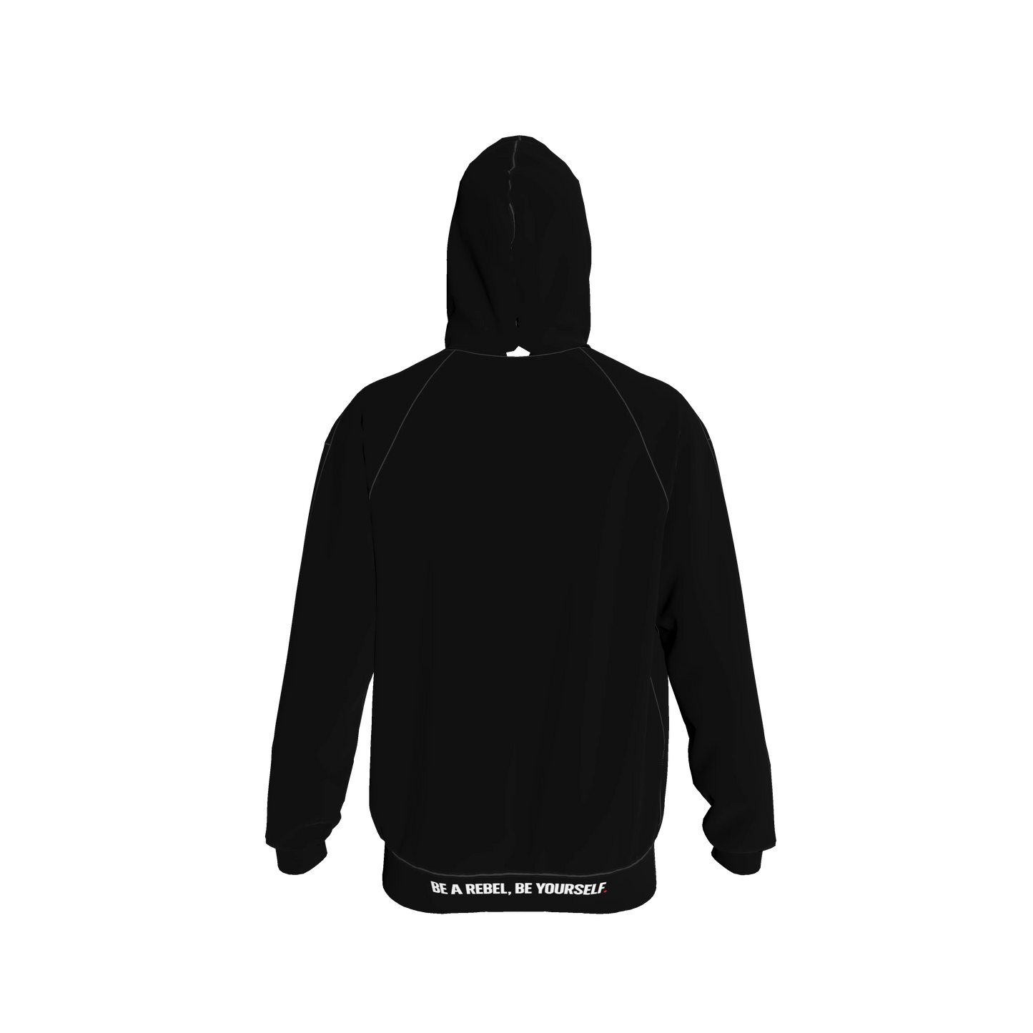 Half Raglan Sweatshirt Hoodie – REBEL Edition