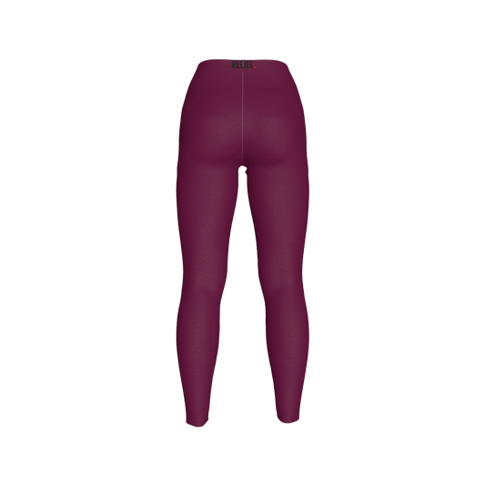 Berry Stretch Cotton Jersey Legging