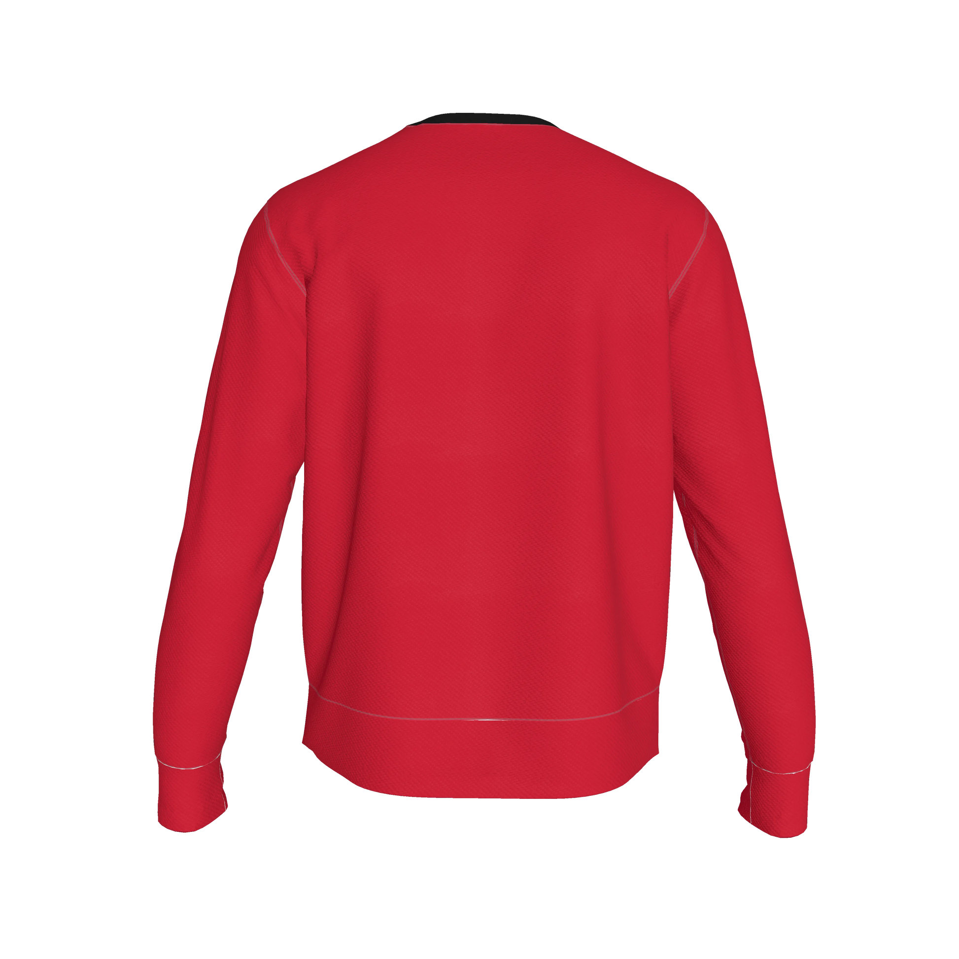 Red Sweatshirt White Rebel - Tailored Crewneck Sweatshirt