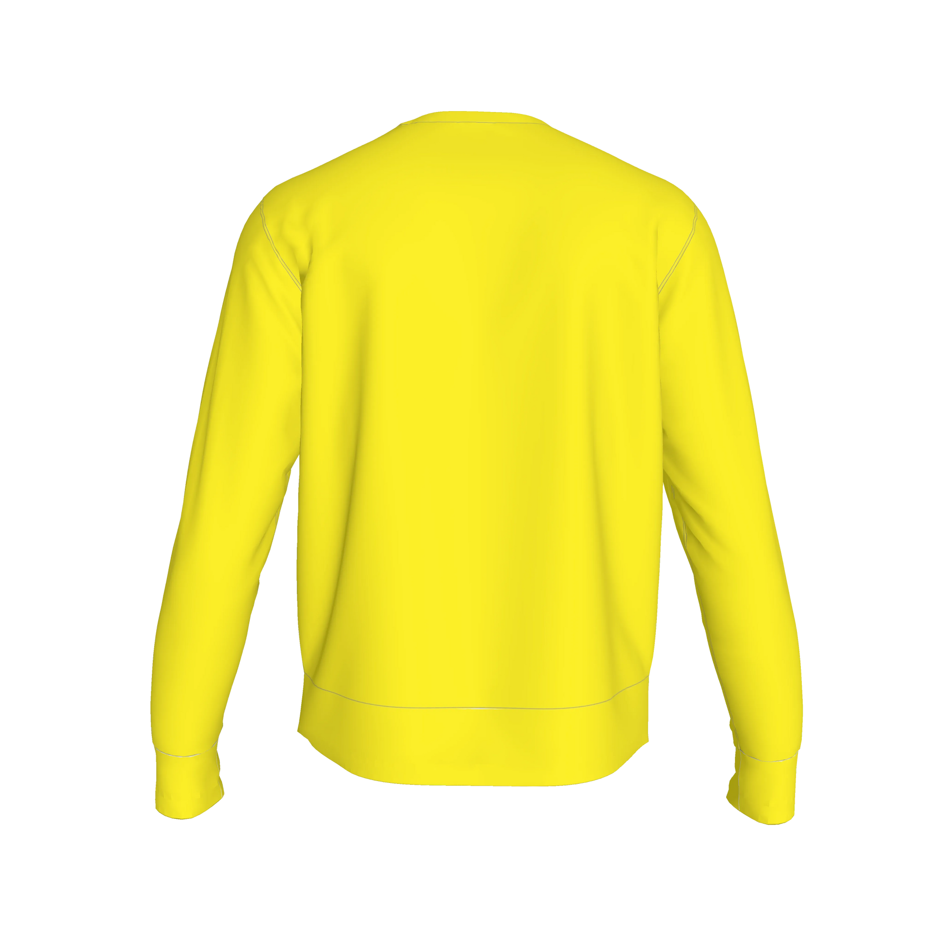 Sweatshirt Yellow - Tailored Crewneck Sweatshirt
