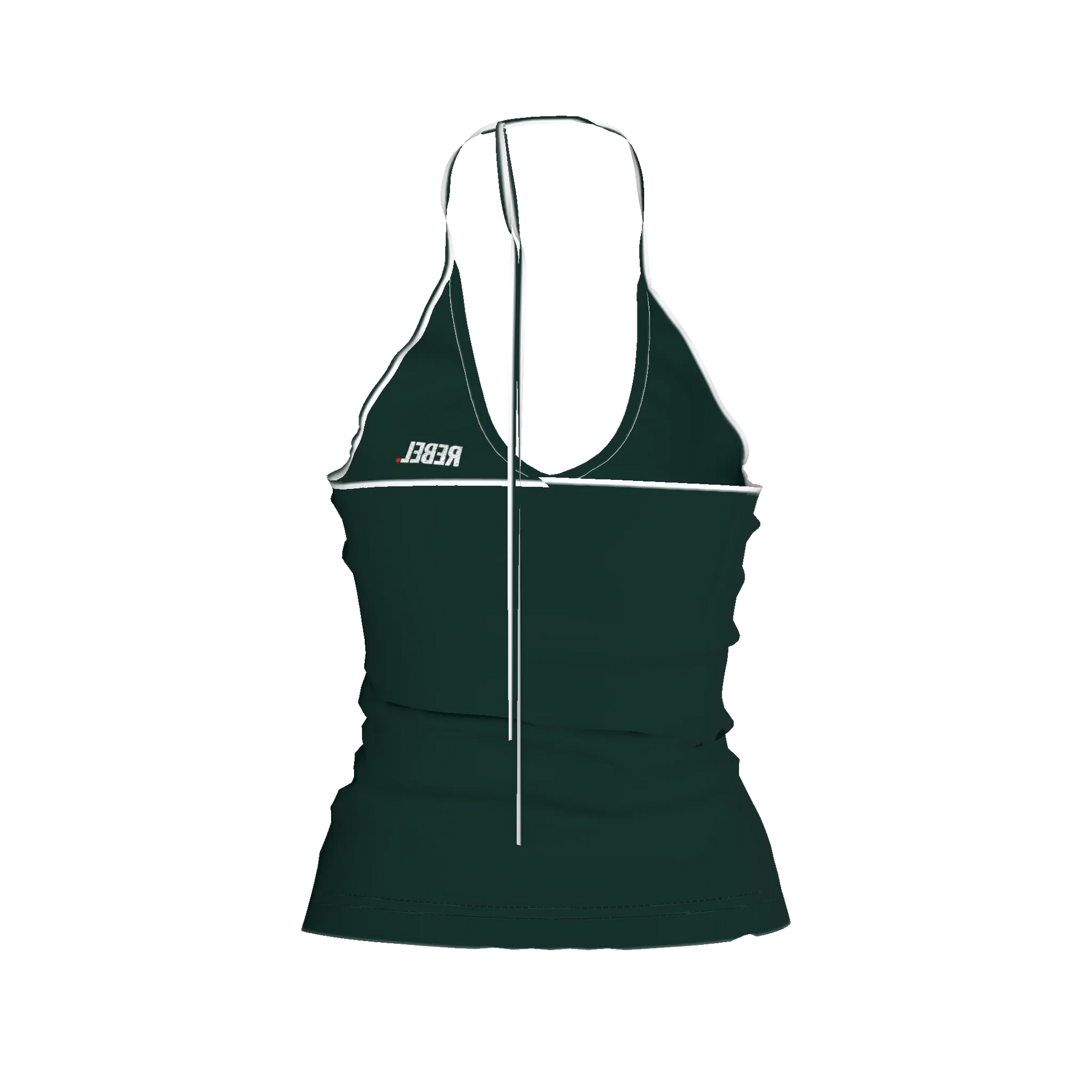 Knit Haltertop in Lightweight Organic Cotton