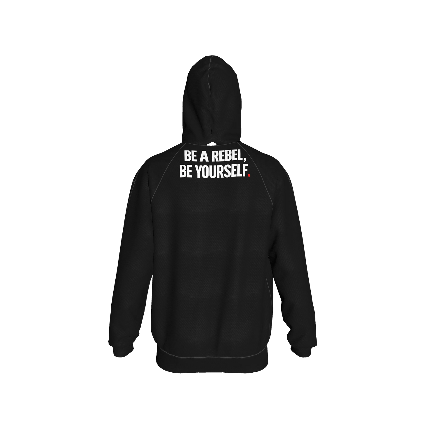 Half Raglan Sweatshirt Hoodie