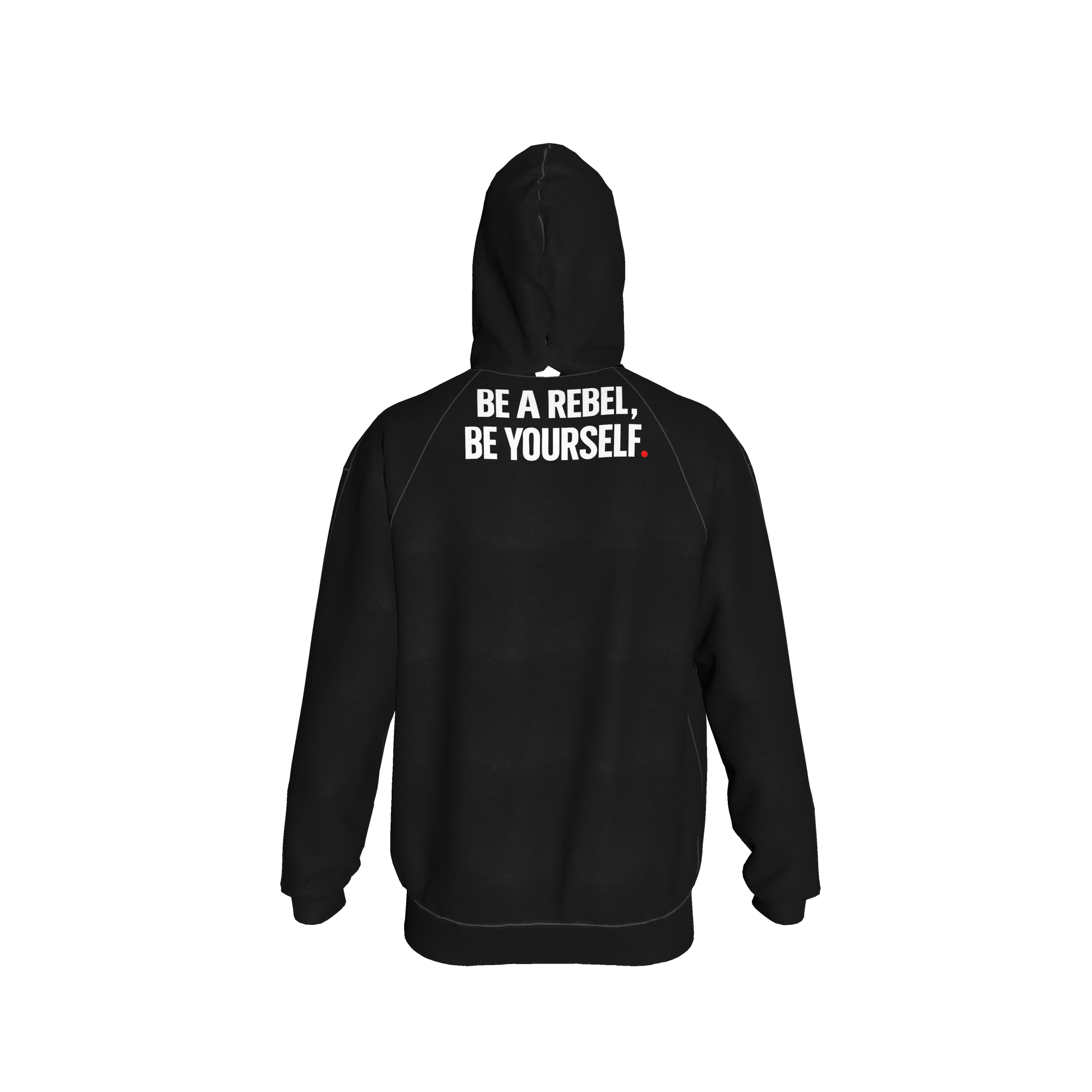 Half Raglan Sweatshirt Hoodie