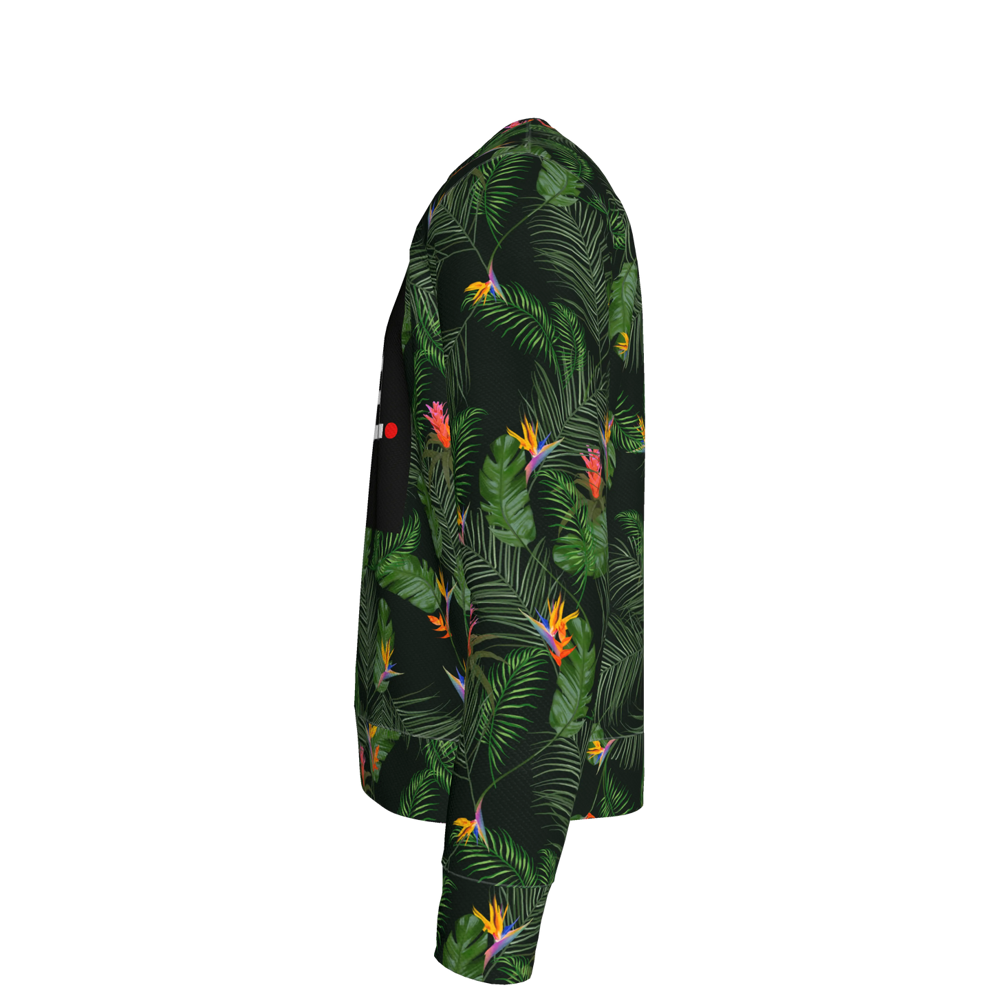 Tailored Crewneck Sweatshirt – Tropical Rebel Print