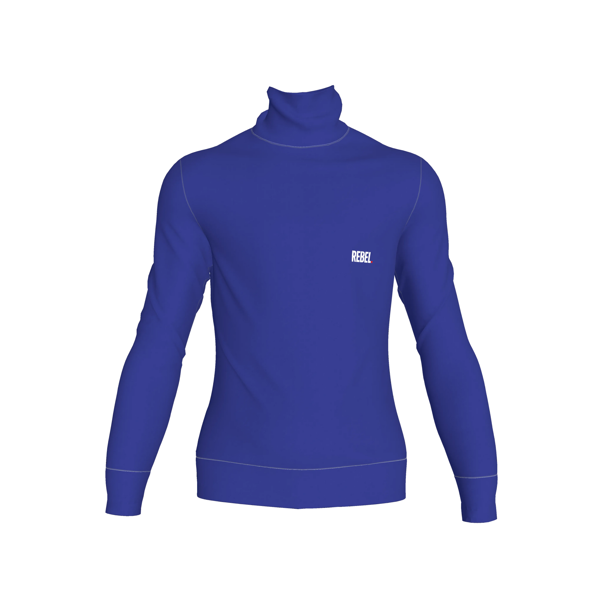 Pullover Fitted Turtleneck - Lightweight Organic Cotton