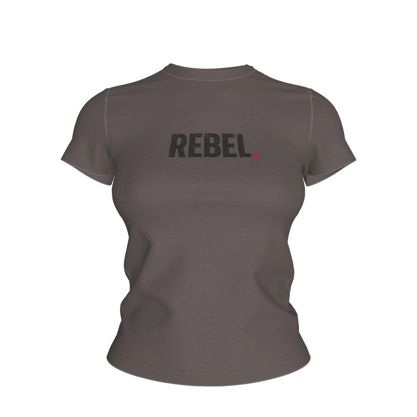 REBEL Baby T-shirt in Lightweight Stretch Cotton Jersey