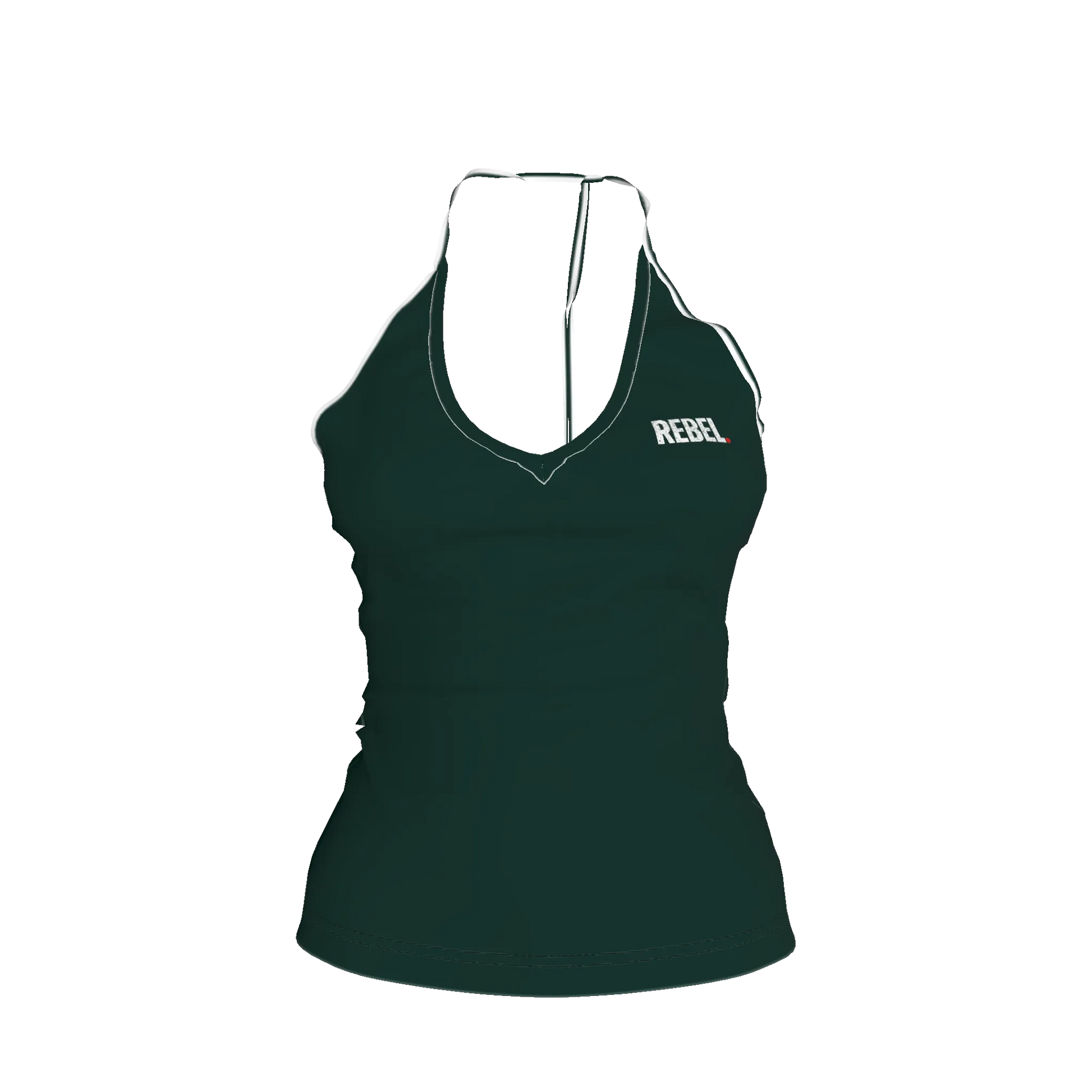 Knit Haltertop in Lightweight Organic Cotton