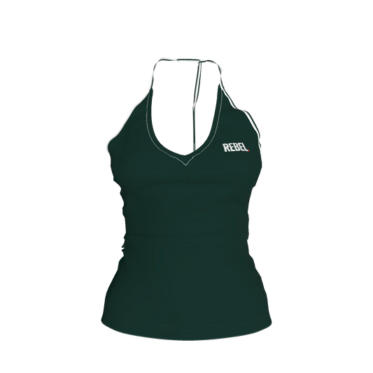 Knit Haltertop in Lightweight Organic Cotton