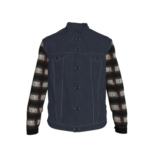 Denim Rebel Sleeves Men's Jean Jacket