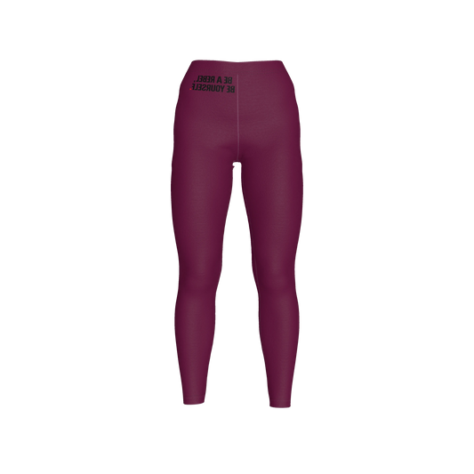 Berry Stretch Cotton Jersey Legging