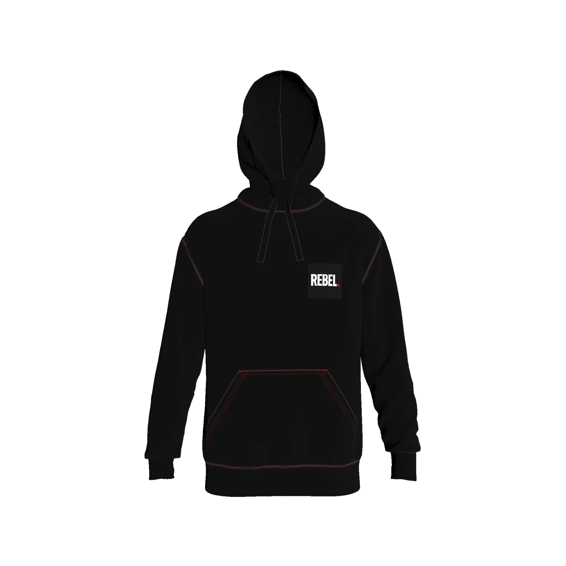 Basic Hoodie – Rebel Print