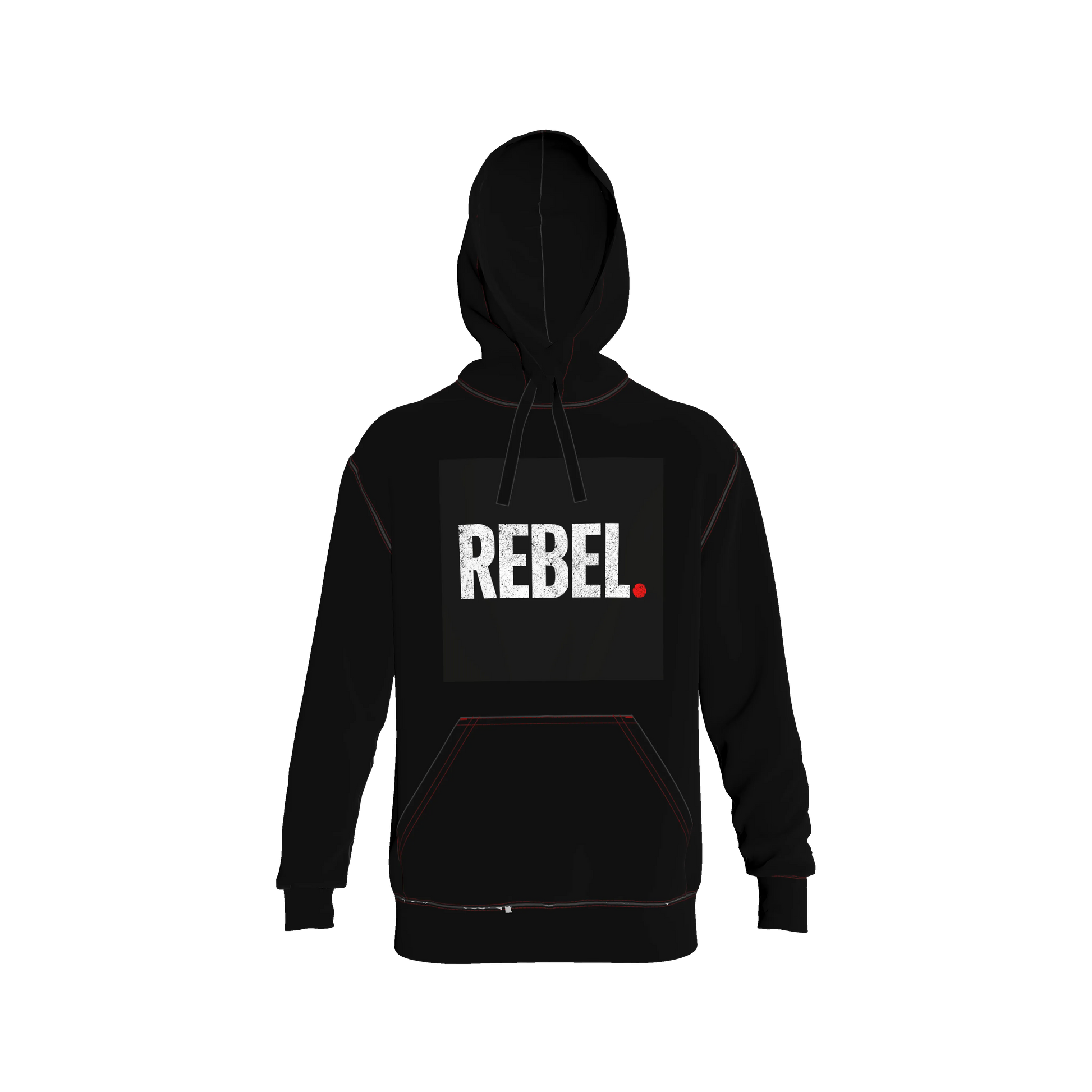 REBEL (dot) Print - Organic Cotton Hoodie - Print