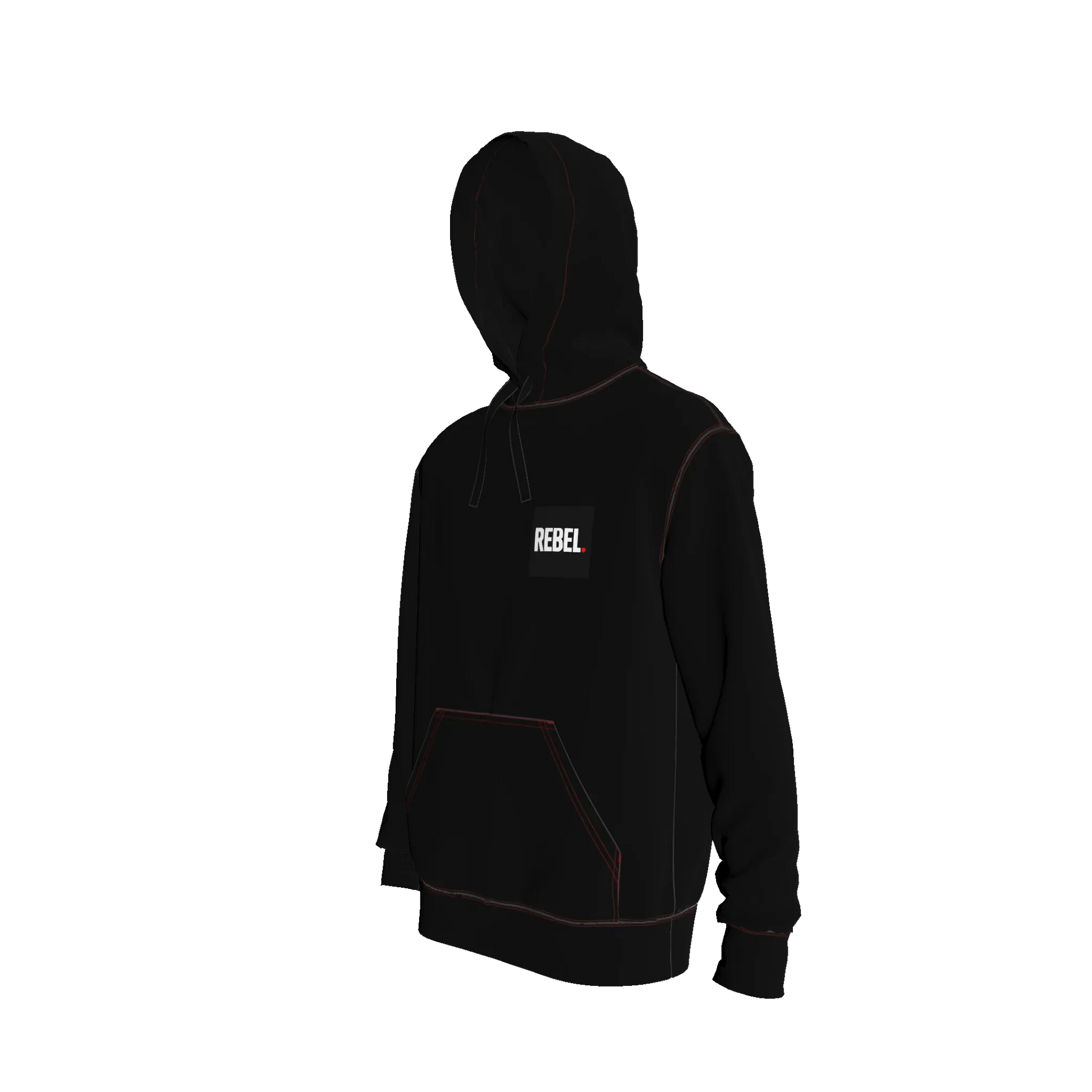 Basic Hoodie – Rebel Print