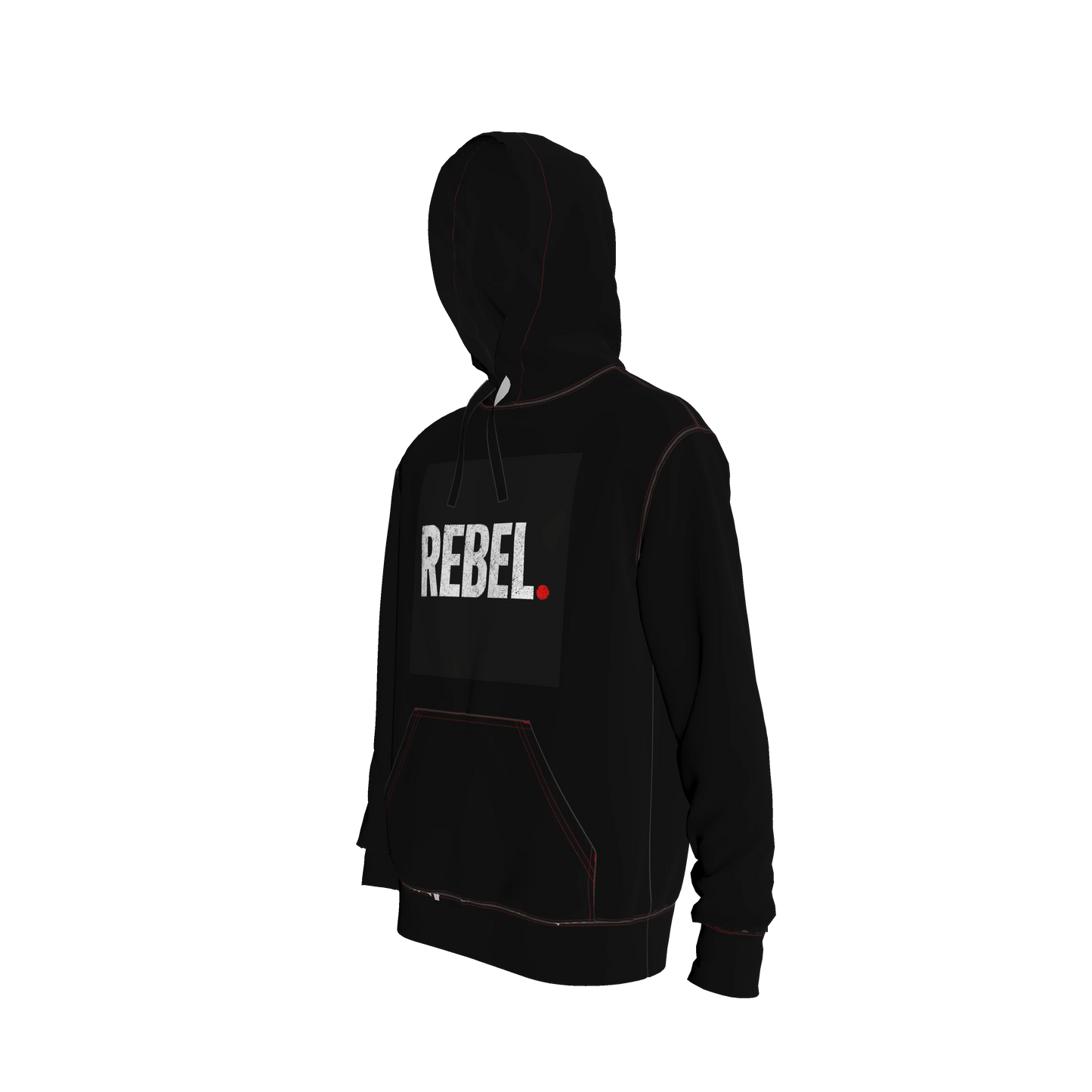 REBEL (dot) Print - Organic Cotton Hoodie - Print