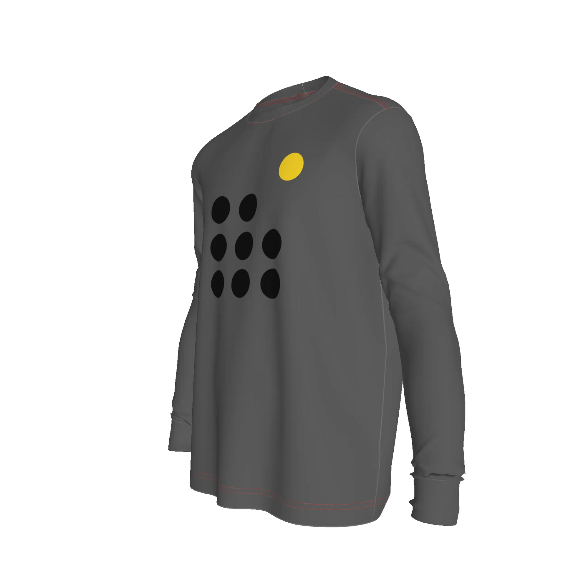 Long Sleeve T-shirt in Light Weight Cotton