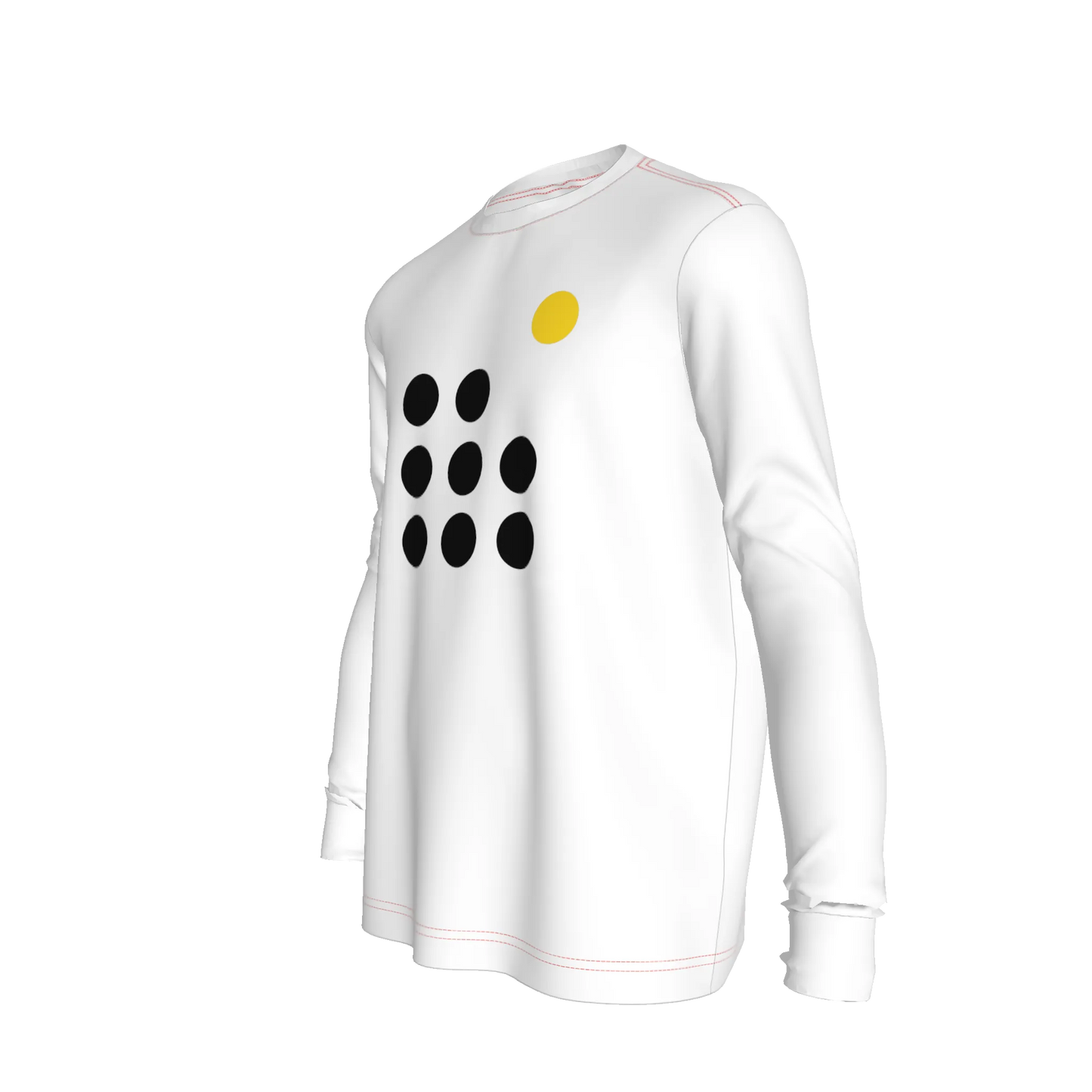 Long Sleeve T-shirt in Light Weight Cotton