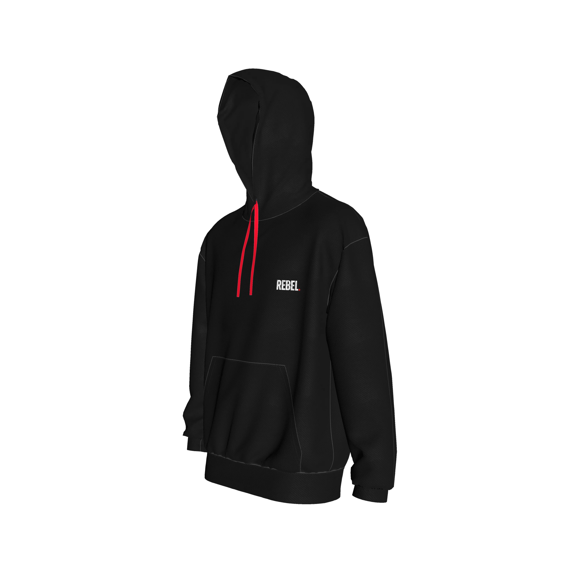 Half Raglan Sweatshirt Hoodie