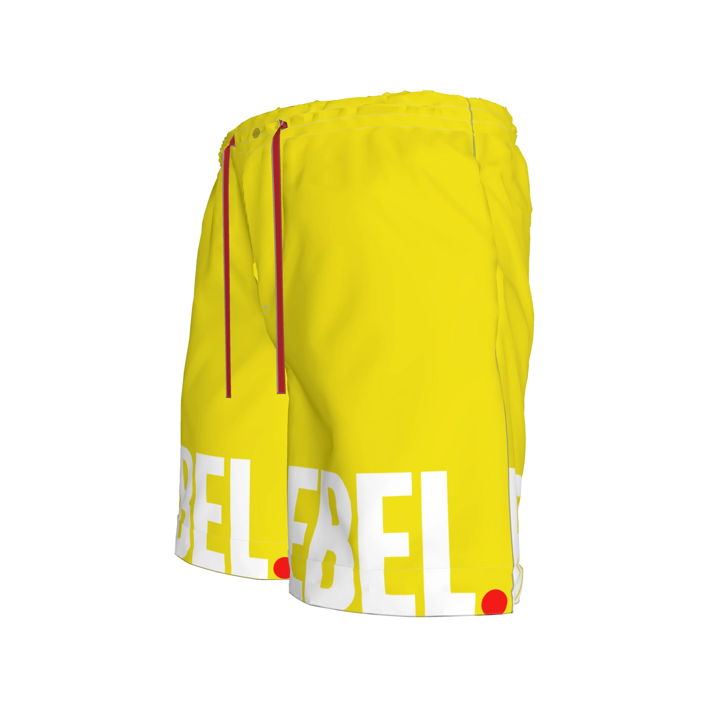 Boardshorts Yellow – 7" Inseam, Lightweight Cotton Poplin