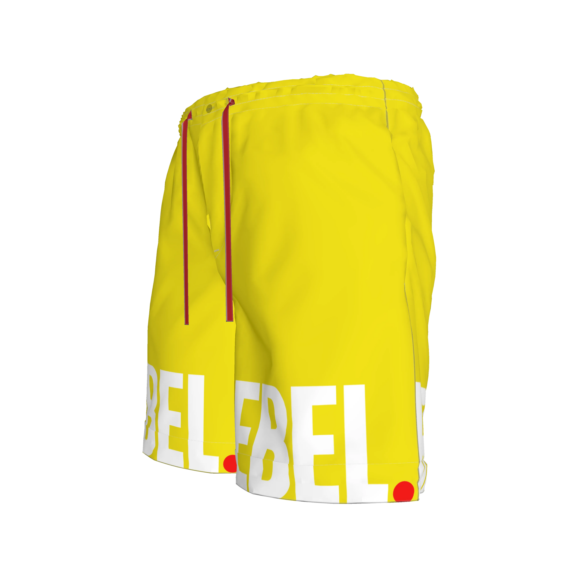 Boardshorts Yellow – 7" Inseam, Lightweight Cotton Poplin