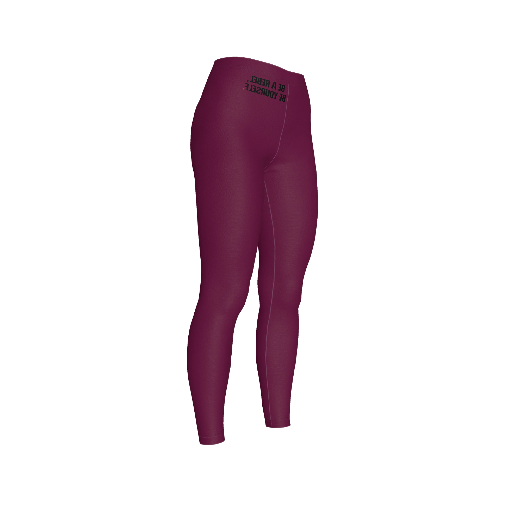 Berry Stretch Cotton Jersey Legging