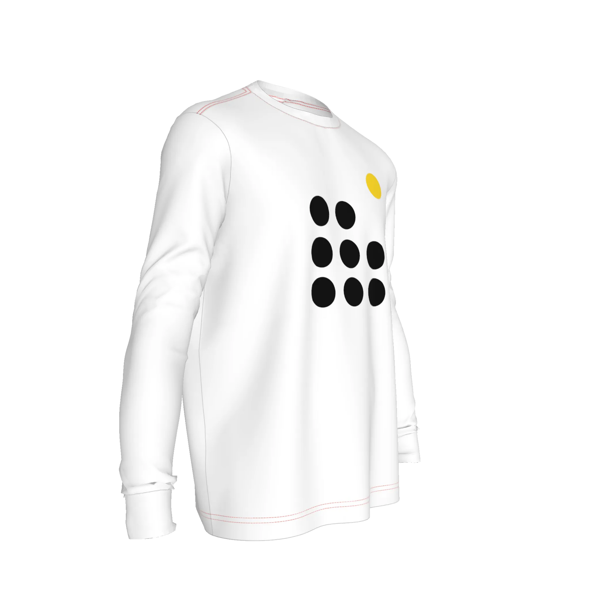 Long Sleeve T-shirt in Light Weight Cotton