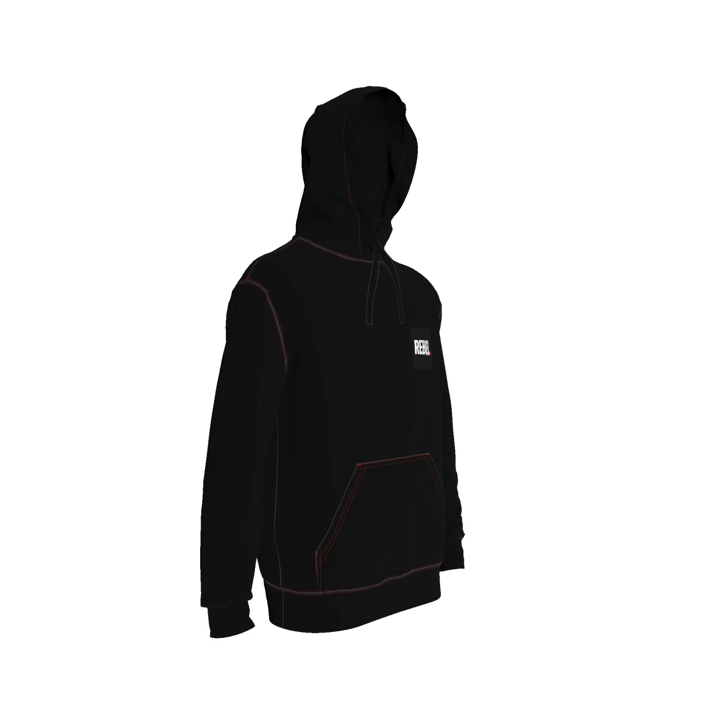 Basic Hoodie – Rebel Print